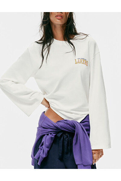 Evendi Bluza Oversize, Alb