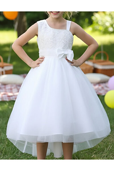 Evendi Dress, White