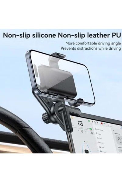 Yesido Universal C250 Car Phone Holder with Rotatable Floating Screen – Black