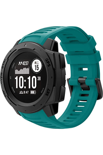 XGSM Curea din silicon pentru Garmin Instinct / Instinct 2, Albastru