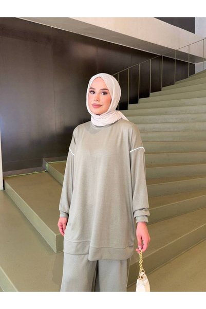 Bliss Women's Hijab Tunic and Pants Double Set