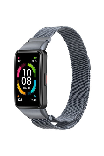 XGSM Curea tip brățară milaneză pentru Huawei Band 6, Gri