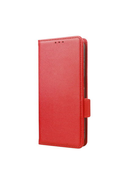 XGSM Husă tip carte Motorola Moto G72, tip portofel, subțire, cu magnet, roșie