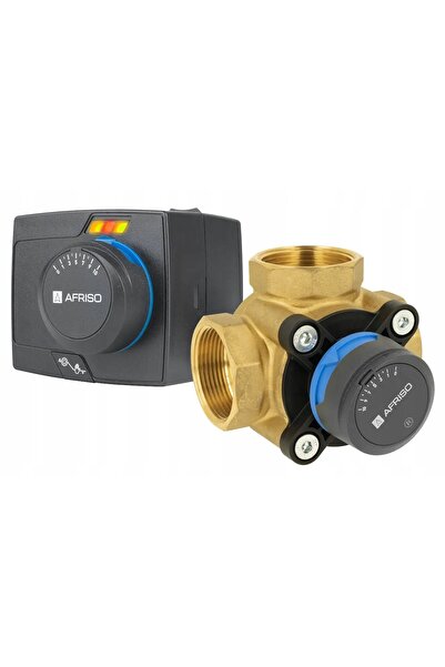 Afriso ACTUATOR ELECTRIC TIP BRAȚ 343 + ROBINET DE AMESTEC CU 3 CĂI ARV 386 1...