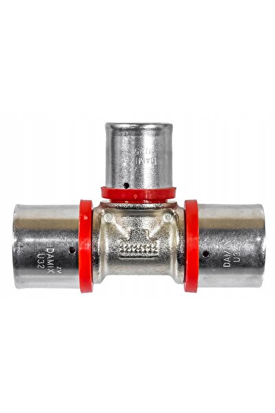 DAMIX Tub conic triunghiular sertizat PEX ALUPEX PERT Ø 32 x 25 x 32