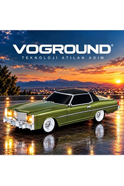 Voground RT-1966 Kablosuz Araba Hoparlör Bluetooth 10W Radyo USB TF AUX LED Işıklı EŞ-TEK arabası