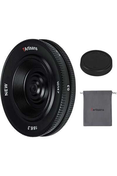 StepCo Sony E-Mount Aynasız Kameralar için 18mm F6.3 Ultra İnce Prime Lens APS-C Lens Sony A7 A7II A7III (A