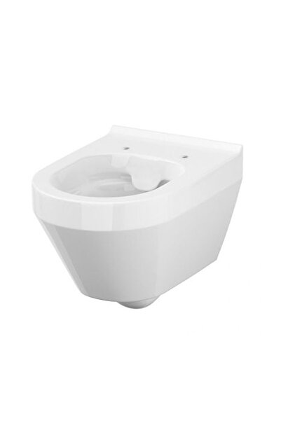 Cersanit Crea K114-015 Vas WC suspendat, Oval CO, Fixare ascunsă, Alb