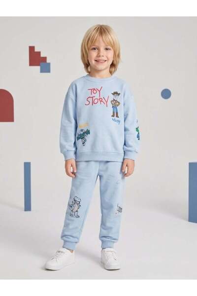 Zekids Σετ φόρμας με στάμπα χαρακτήρων για αγόρια