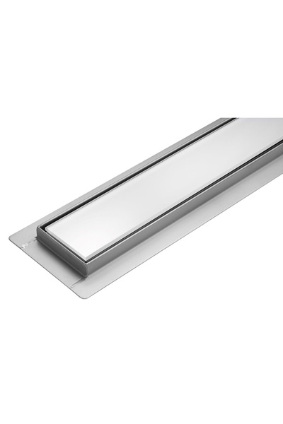 FALA SIFON LINIAR DIN STICLA ALBĂ 90CM UMED/USCAT 75384FALA