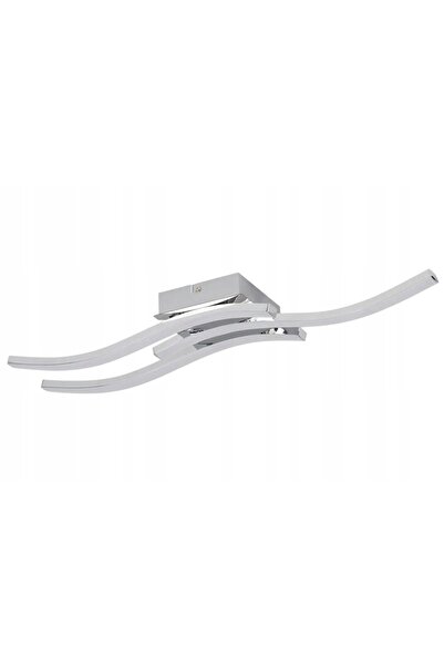 Reality Plafonieră LED tip undă, bandă LED 55cm crom Bradox 3pl 644803-06