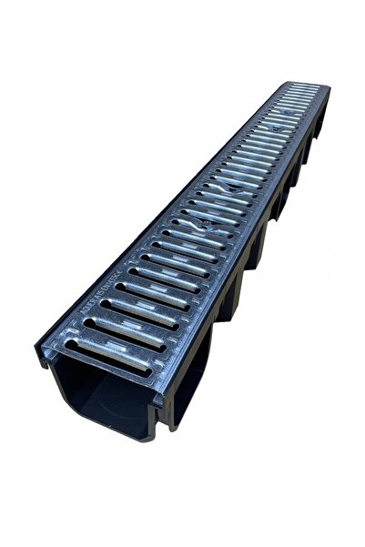 aquer LIMBAJ DE DRENAJ REZERVOR CANAL DE SCURGERE 1000x130x105 A15 1,5T GRILĂ...