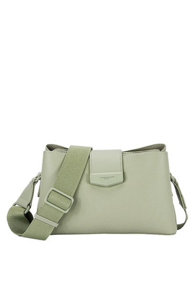David Jones Geantă crossbody verde deschis B-CM8303 15
