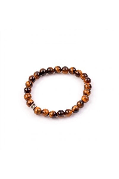 Generic Brand Tiger's Eye Natural Stone Bracelet
