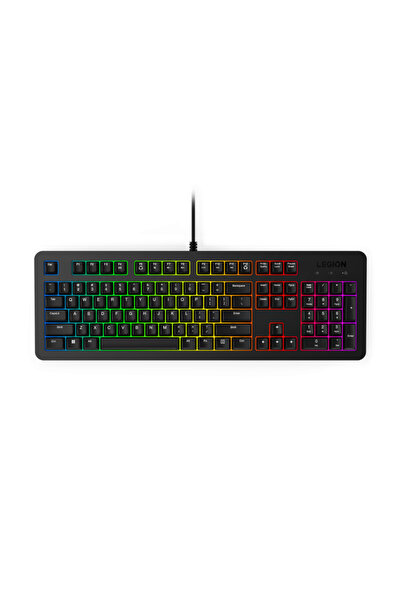 LENOVO Legion K310 RGB Gaming Keyboard, USB, US English, Black