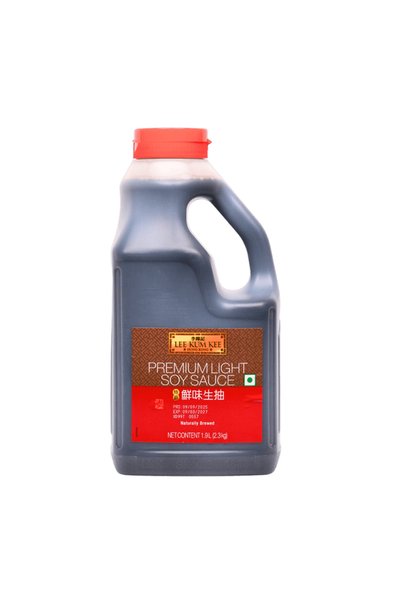 Lee Kum Kee Light Soy Sauce 1.9L Naturally Brewed Soy Sauce x 5
