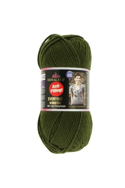 Himalaya Everyday Worsted 100% Anti-Pilling Acrylic Knitting Yarn 100 g / 165...