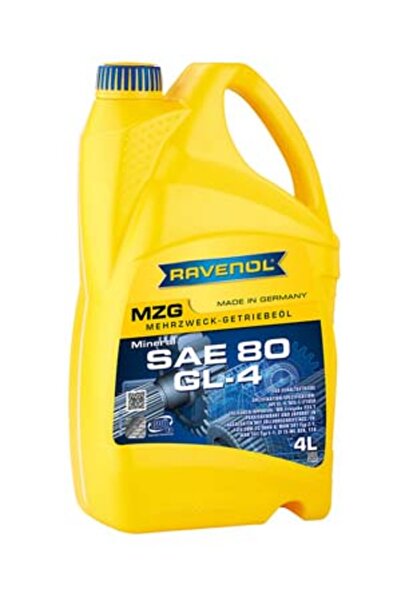 RAVENOL Ulei de transmisie pentru cutii de viteze RAV MZG SAE 80 4L