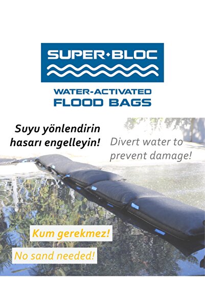 SUPERBLOC - Suyla Aktive Olan Sel Torbaları