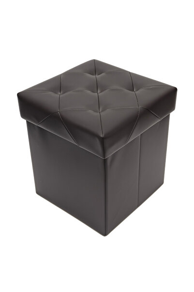 Sekekamaccs Taburet pliabil pentru depozitare - 38x38x38cm / maro