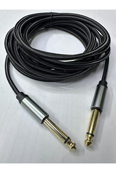TinyBox 5 metre 6.3 mm mono amfi kablosu 5 metre 6.3 mm to 6.3 mm kablo