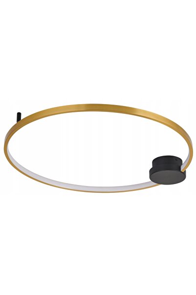Reality Plafonieră GOLD, LED, 1 inel, 60cm, inel cerc auriu.