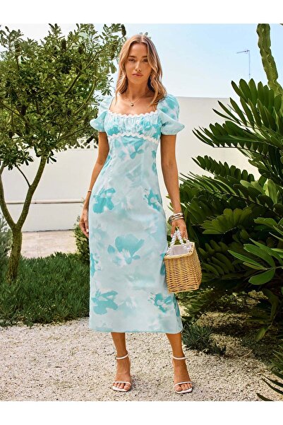 Sheya Rochie maxi, albastru