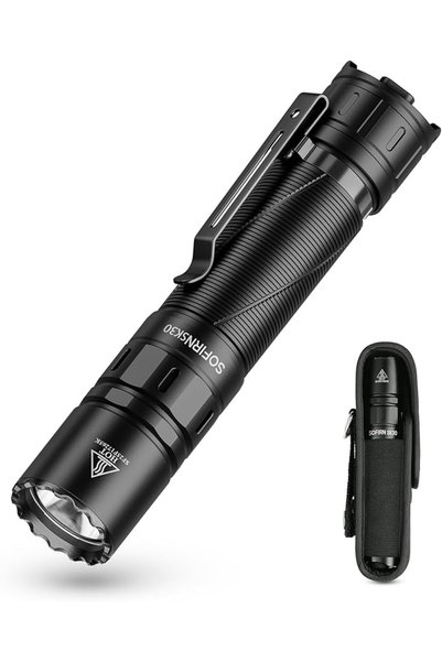 sofirn Sk30 Flashlight (Usb-C Port, 3000 Lumen): Super Bright Tactical Flashl...
