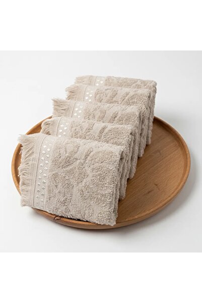 %100 Pamuk 5'li El Havlusu Seti 30 x 45 cm | Lavabo ve Misafir Havlusu