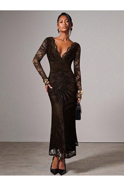 Sheya Rochie maxi, maro