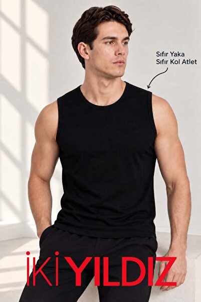 İki Yıldız Zero-Sleeve Modal Tank Top