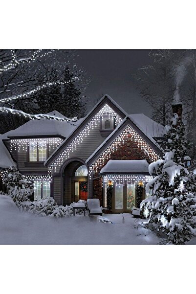 unbranded Ghirlanda luminoasa tip perdea 300 LED-uri, 12m, pentru interior/ex...
