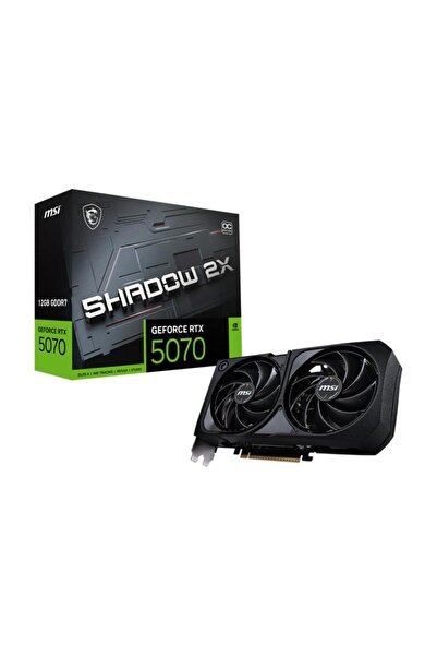 GEFORCE RTX5070 12G SHADOW 2X OC 12GB GDDR7 192BIT 1XHDMI 3XDP EKRAN KARTI