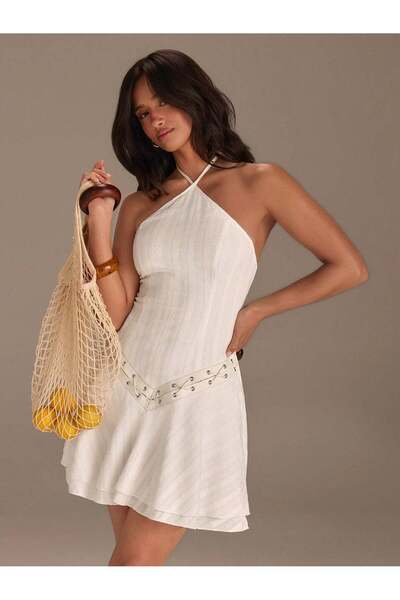Sheya Rochie mini, alb