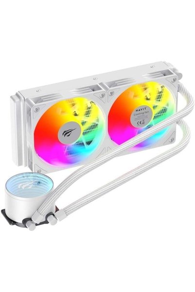 StepCo Gamenote F2001 240mm İşlemci Sıvı Soğutucu Beyaz - AM5 ve Intel LGA1700 Uyumlu