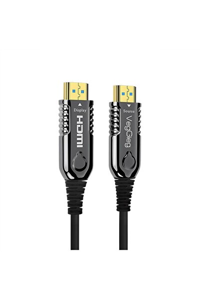 4K 60Hz 18Gbps HDR ARC HDCP Fiber Optik HDMI 2.0 Kablo 80 Metre