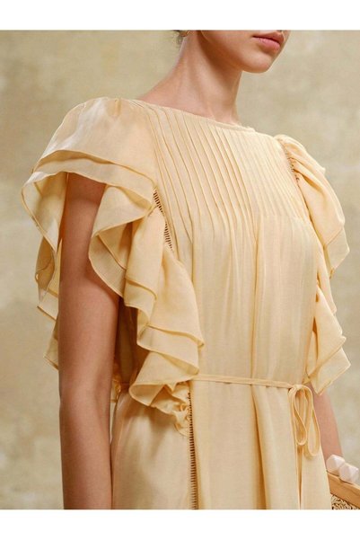 Sheya Rochie maxi, galben