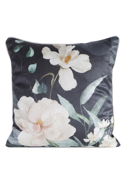 Eurofirany Fata de perna decorativa, Eurofirany, Rossa 1, neagra, 45x45 cm, i...