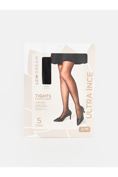 LC Waikiki Lcw Dream Black Women's Pantyhose with Nevavm Difference