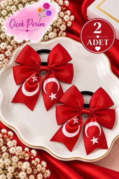 ÇİÇEK PERİMM Πόρπη με φιόγκο για ειδική περίσταση με υπογραφή Ατατούρκ 23 Απρ...