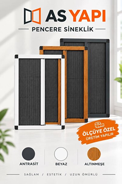 as yapi pvc S YAPI Pileli Plise Sürgülü Akordiyon Pencere Sinekliği (70x140 c...