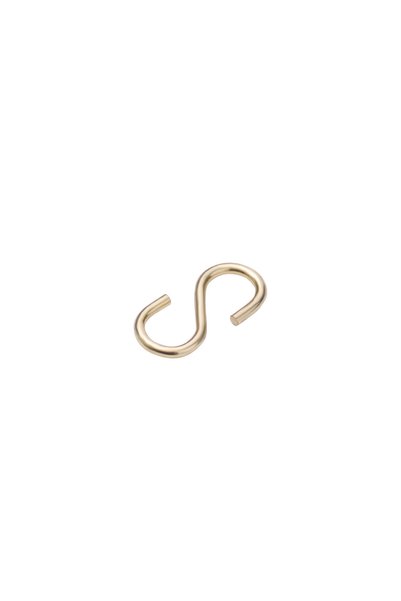 ANTBRO Carlig S, Otel Alamit, Galben/Auriu, 2 x 25 x 12 mm, Sarcina Utila 10 ...