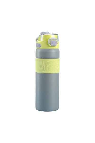Tradesor Φορητό μπουκάλι νερού-θερμός - CF8235 - 600ml - 882355 - Γκρι/Πράσινο