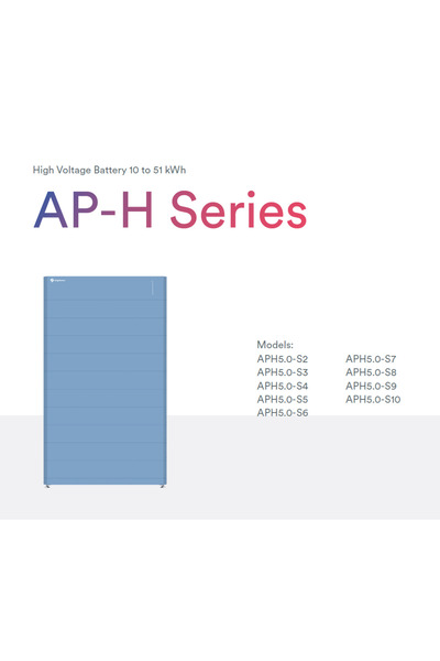 SOLPLANET AP-H Ελεγκτής Μπαταρίας Υψηλής Τάσης APH5.0-C, IP65