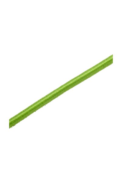 ANTBRO Coarda Elastica cu Carlig Otel/Plastic, Cauciuc, Verde, Ø 9 mm x L 0.6...