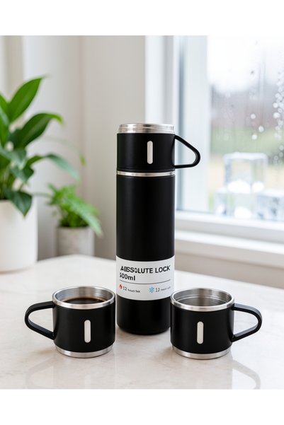 helinaria Stainless Steel Thermos Set 500 ml Xuczzztermosseti̇i̇-6