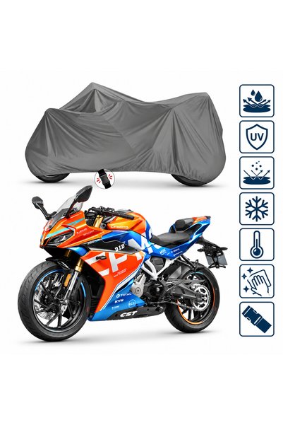 Generic Brand Sr250 Compatible Motorcycle Tarpaulin Waterproof Uv Sun Dust Snow Protector Motor Cover
