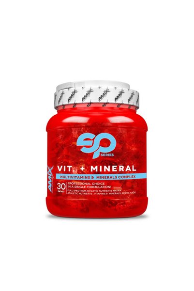 AMIX Pachet Super Vit-Mineral - Multivitamine, 30 porții