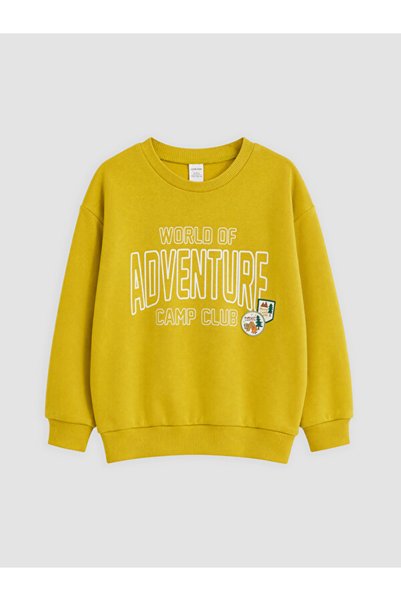 LC Waikiki Esvab • Modern & Distinctive Printed Boys' Thick Sweatshirt