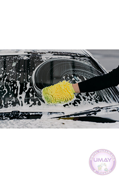 MyClean Mănuși de curățare auto din microfibră chenille – Mănuși absorbante pentru curățarea vehiculelor (1 bucată)